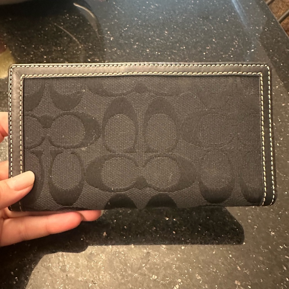 Vintage Coach Checkbook Holder